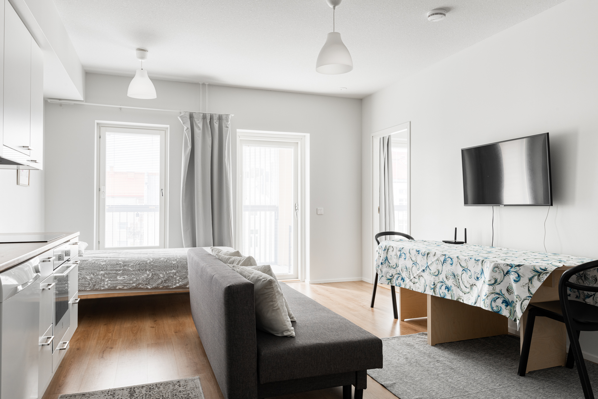 Kalustettu pitkäaikainen asunto yritykselle